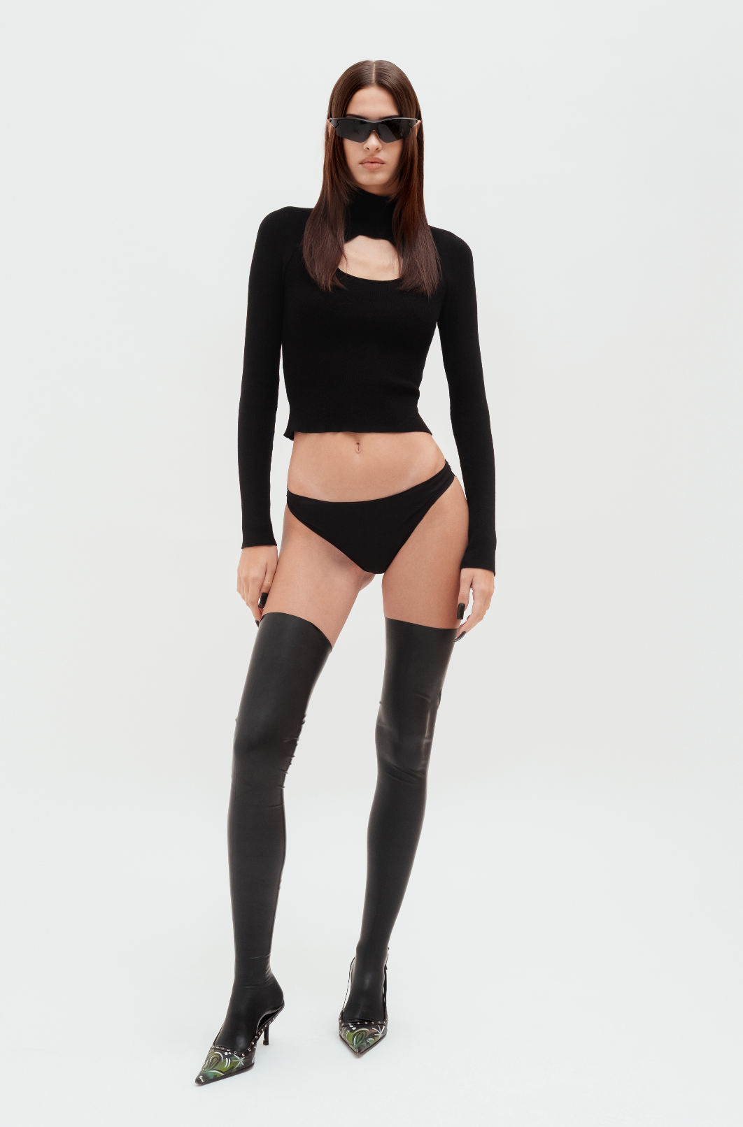 The JORŌ - Cut-out Knit Top