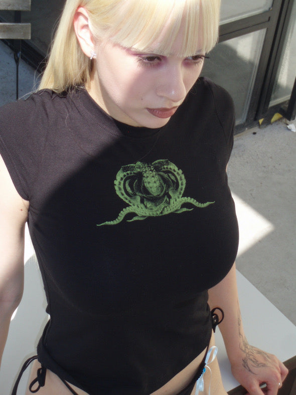 Octopus Rose Top