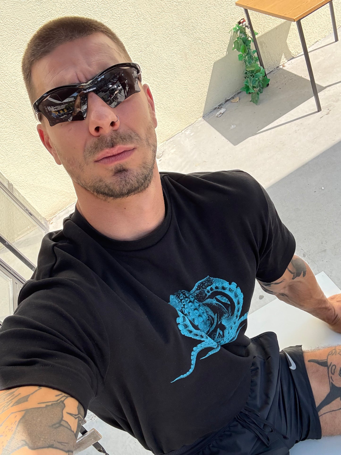 Octopus- Rose T-shirt
