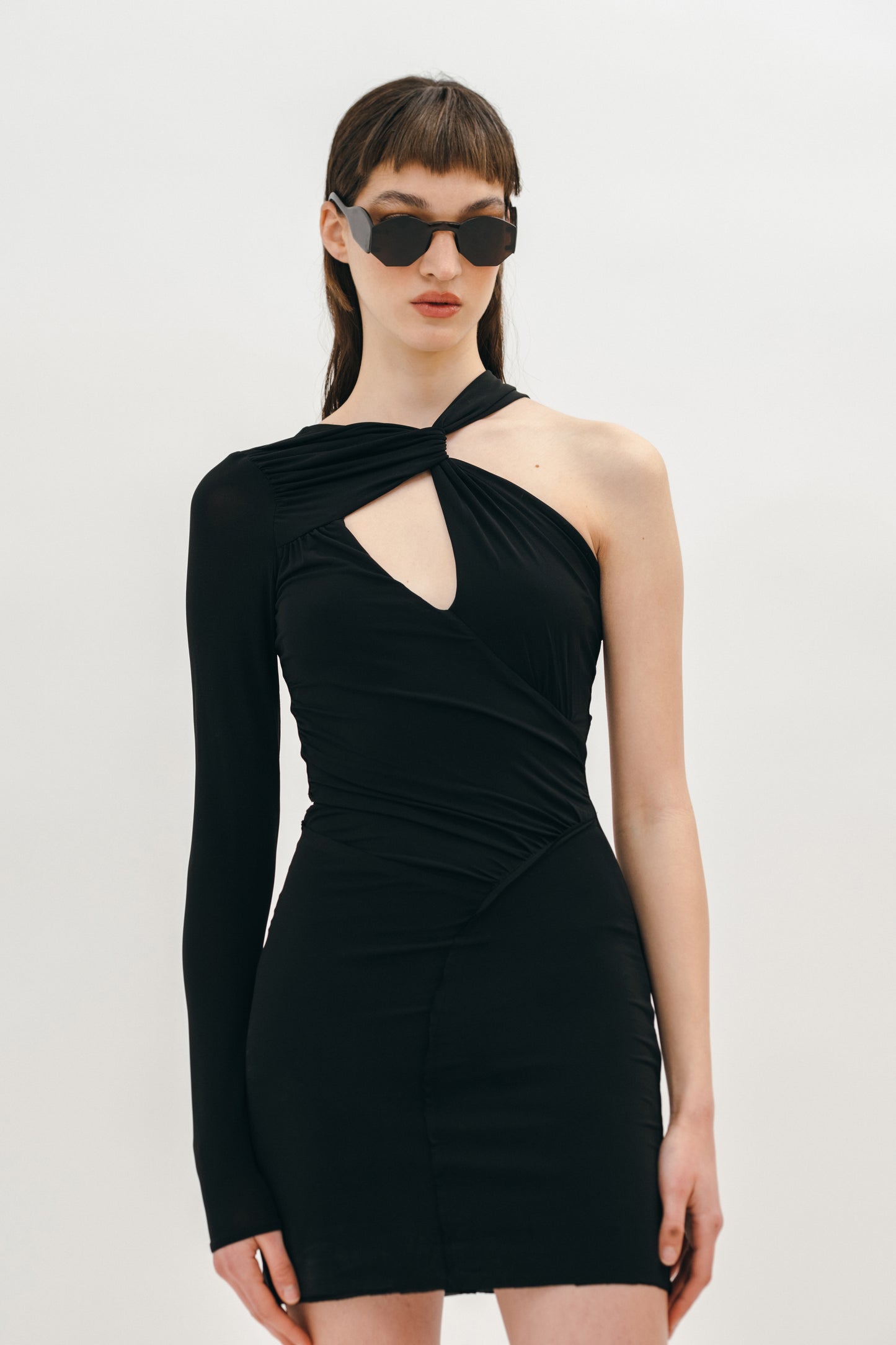 Mini Draped Dress
