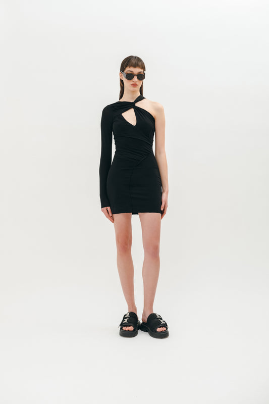 Mini Draped Dress